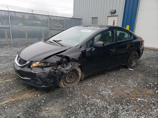 HONDA CIVIC LX 2013 with VIN 2HGFB2F46DH007290 - Photo from auction