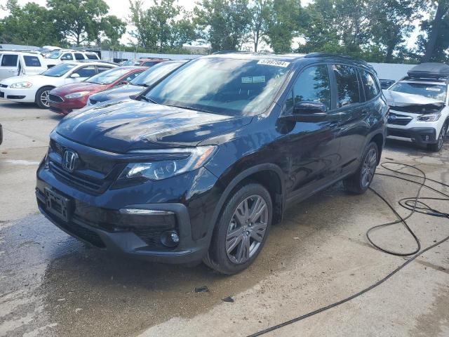 HONDA PILOT SPOR 2022 with VIN 5FNYF6H33NB073570 - Photo from auction
