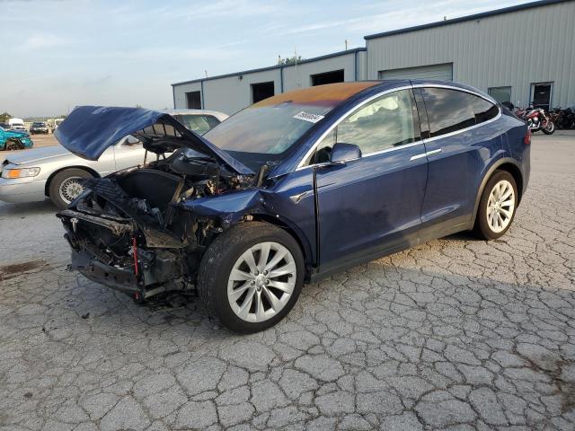 TESLA MODEL X 2018 with VIN 5YJXCBE27JF123079 - Photo from auction