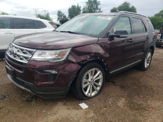FORD EXPLORER X 2018 with VIN 1FM5K8D8XJGA24163 - Photo from auction