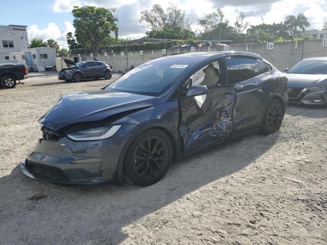 TESLA MODEL X 2022 with VIN 7SAXCAE58NF360189 - Photo from auction