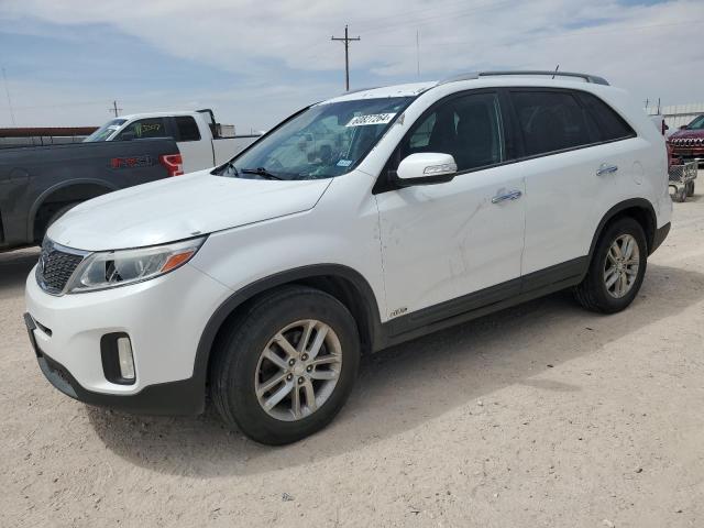 KIA SORENTO LX 2015 with VIN 5XYKTCA64FG570641 - Photo from auction