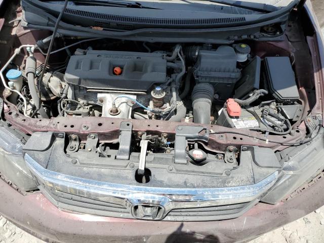 Photo 11 from auction – 2012 HONDA CIVIC LX with VIN 19XFB2F52CE095014