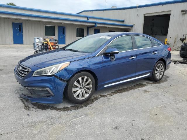 HYUNDAI SONATA SPO 2017 with VIN 5NPE34AF2HH490883 - Photo from auction