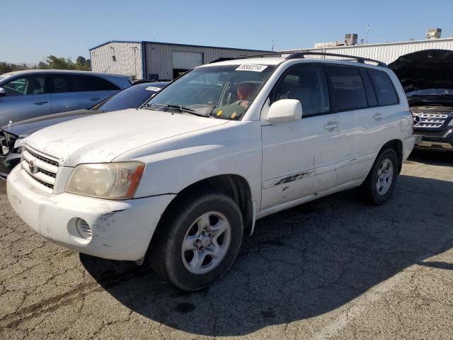 TOYOTA HIGHLANDER 2001 with VIN JTEGD21A010017240 - Photo from auction