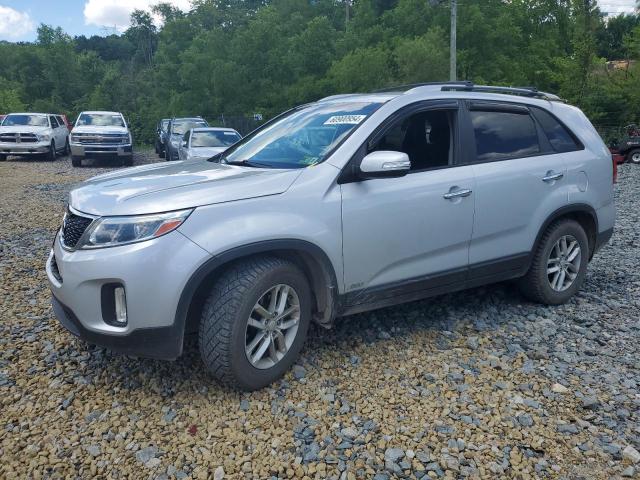 KIA SORENTO LX 2014 with VIN 5XYKTDA60EG500896 - Photo from auction