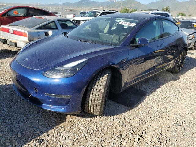 TESLA MODEL 3 2023 with VIN 5YJ3E1EC4PF497766 - Photo from auction