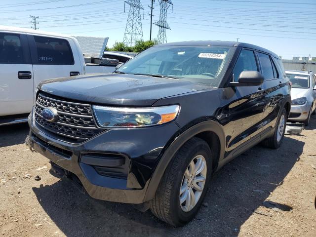 FORD EXPLORER 2021 with VIN 1FMSK8BH8MGB00344 - Photo from auction