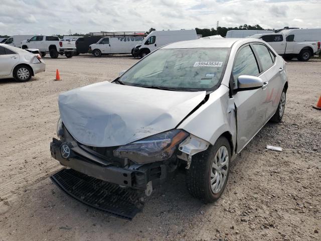 TOYOTA COROLLA L 2019 with VIN 5YFBURHE2KP889894 - Photo from auction