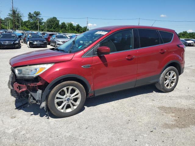 FORD ESCAPE SE 2017 with VIN 1FMCU0GD9HUE23587 - Photo from auction