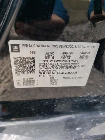 Photo 10 from auction – 2018 CHEVROLET SILVERADO with VIN 3GCUKREC6JG182335