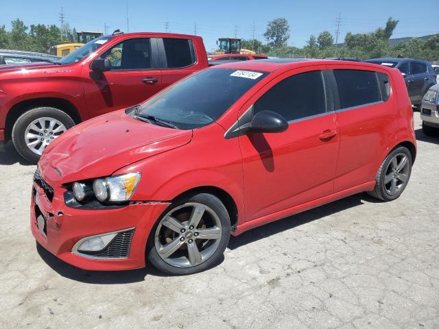 CHEVROLET SONIC RS 2013 with VIN 1G1JG6SB6D4221997 - Photo from auction