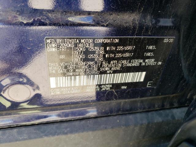 Photo 14 from auction – 2020 TOYOTA RAV4 XLE with VIN JTMP1RFV5LD529542