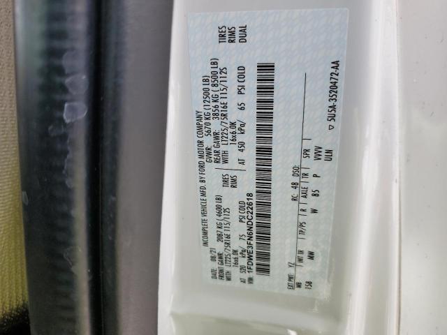 Photo 10 from auction – 2022 FORD ECONOLINE with VIN 1FDWE3FN6NDC22618