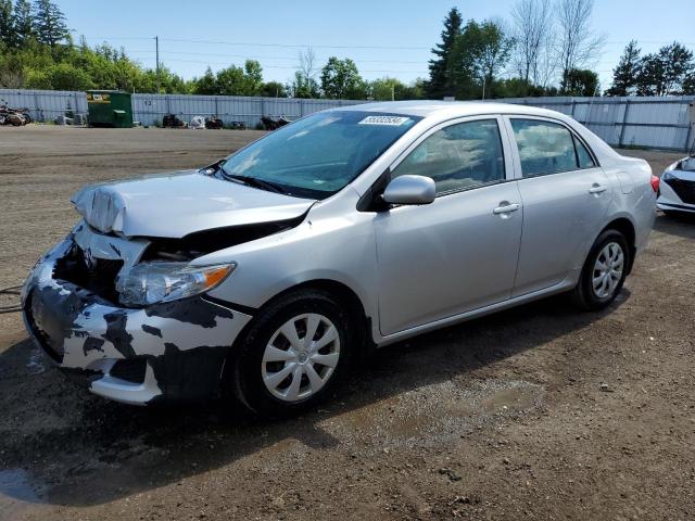 TOYOTA COROLLA BA 2009 with VIN 2T1BU40E19C099592 - Photo from auction