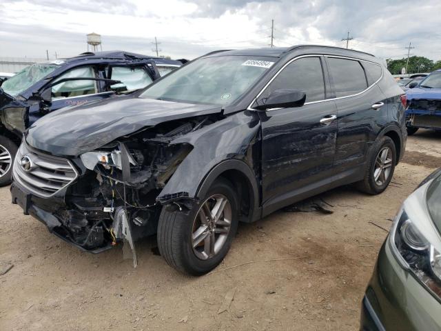 HYUNDAI SANTA FE S 2017 with VIN 5NMZU3LB1HH016648 - Photo from auction