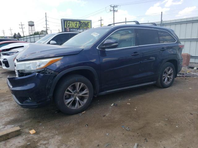 TOYOTA HIGHLANDER 2015 с VIN 5TDJKRFH4FS216150 - Фото с аукциона
