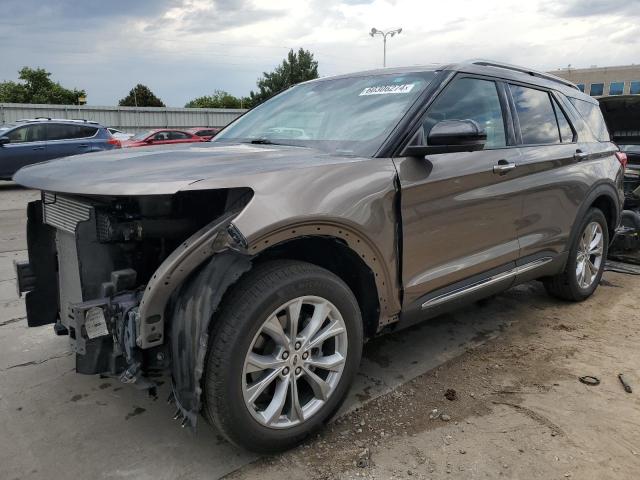 FORD EXPLORER L 2021 with VIN 1FMSK8FH7MGB55376 - Photo from auction