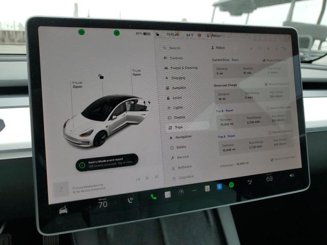Photo 9 from auction – 2022 TESLA MODEL 3 with VIN 5YJ3E1EB5NF245366