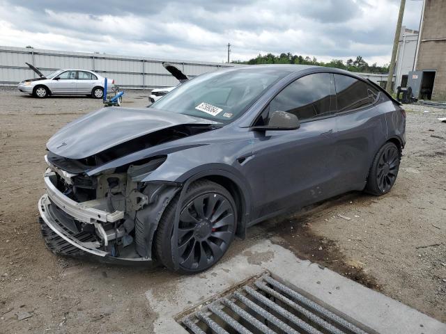 TESLA MODEL Y 2022 with VIN 7SAYGDEF9NF542146 - Photo from auction