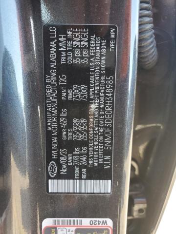 Photo 14 from auction – 2024 HYUNDAI TUCSON SEL with VIN 5NMJF3DE0RH348985