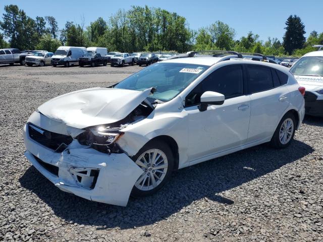 SUBARU IMPREZA PR 2017 with VIN 4S3GTAD69H3717128 - Photo from auction