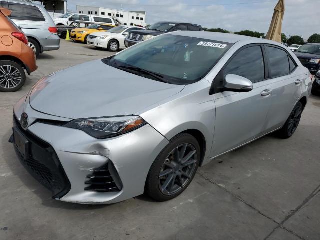 TOYOTA COROLLA L 2018 with VIN 2T1BURHE0JC016899 - Photo from auction