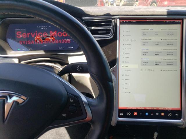 Photo 9 from auction – 2015 TESLA MODEL S 85 with VIN 5YJSA1H24FF084366
