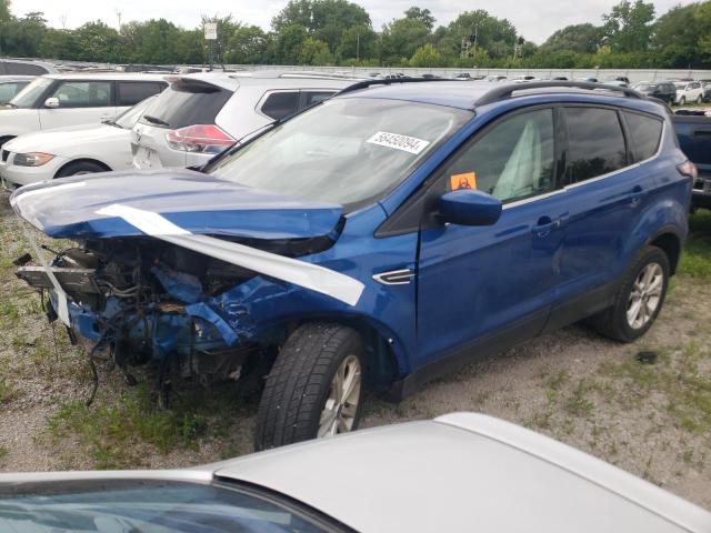 FORD ESCAPE SEL 2018 with VIN 1FMCU9HD1JUA34340 - Photo from auction