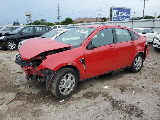FORD FOCUS SE 2008 with VIN 1FAHP35N28W196221 - Photo from auction