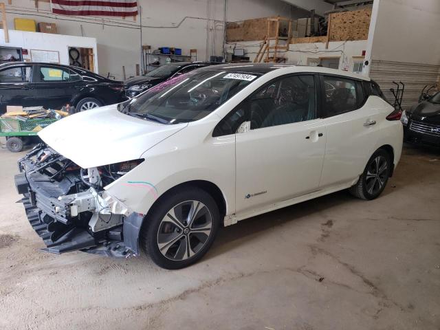 NISSAN LEAF S PLU 2019 with VIN 1N4BZ1CP4KC313248 - Photo from auction