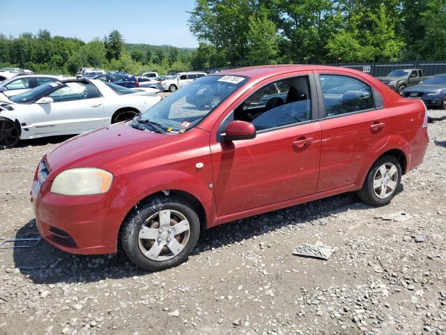 CHEVROLET AVEO BASE 2008 with VIN KL1TD56648B136858 - Photo from auction