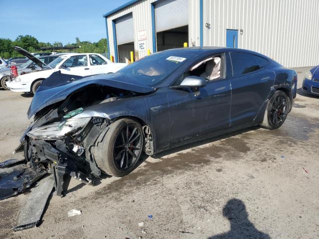 TESLA MODEL S P8 2015 with VIN 5YJSA1H48FF082220 - Photo from auction