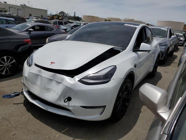 TESLA MODEL Y 2023 with VIN 7SAYGAEE1PF906942 - Photo from auction