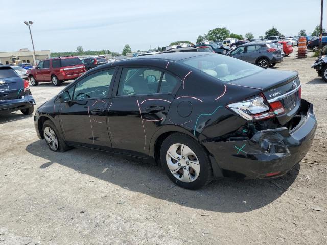 Photo 2 from auction – 2013 HONDA CIVIC LX with VIN 19XFB2F58DE086707
