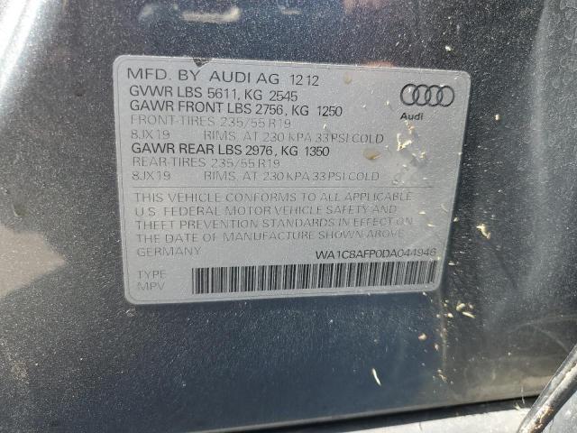 Photo 14 from auction – 2013 AUDI Q5PRESTIGE with VIN WA1C8AFP0DA044946
