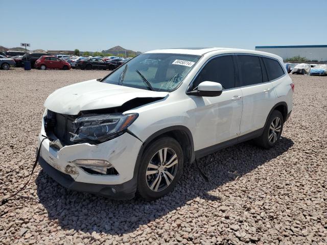 HONDA PILOT EXL 2016 with VIN 5FNYF6H59GB073366 - Photo from auction