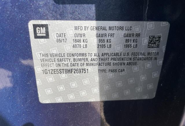 Photo 10 from auction – 2017 CHEVROLET MALIBU LT with VIN 1G1ZE5ST8HF269751