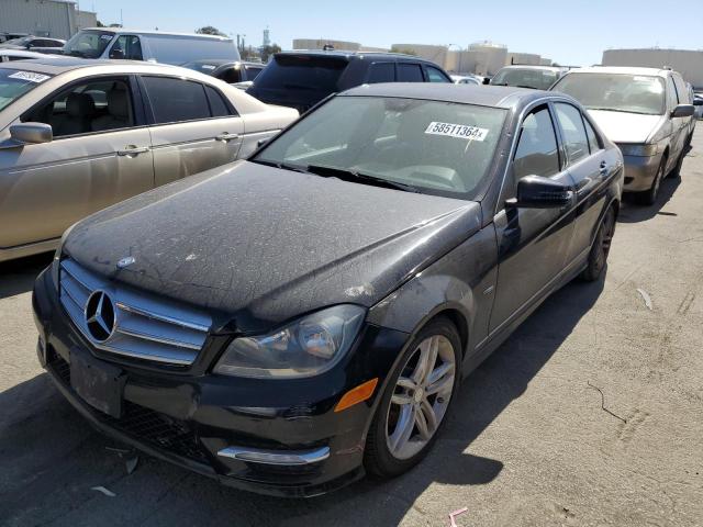 MERCEDES-BENZ C 250 2012 with VIN WDDGF4HB7CA613764 - Photo from auction