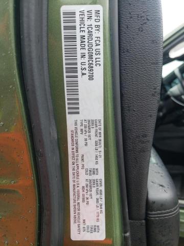 Photo 14 from auction – 2021 DODGE DURANGO GT with VIN 1C4RDJDG0MC689700