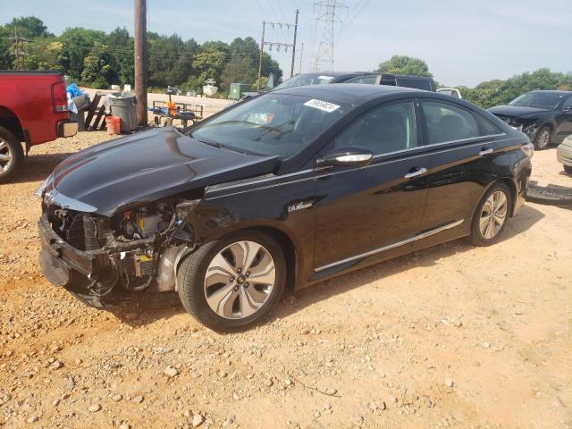 HYUNDAI SONATA HYB 2014 with VIN KMHEC4A44EA107927 - Photo from auction