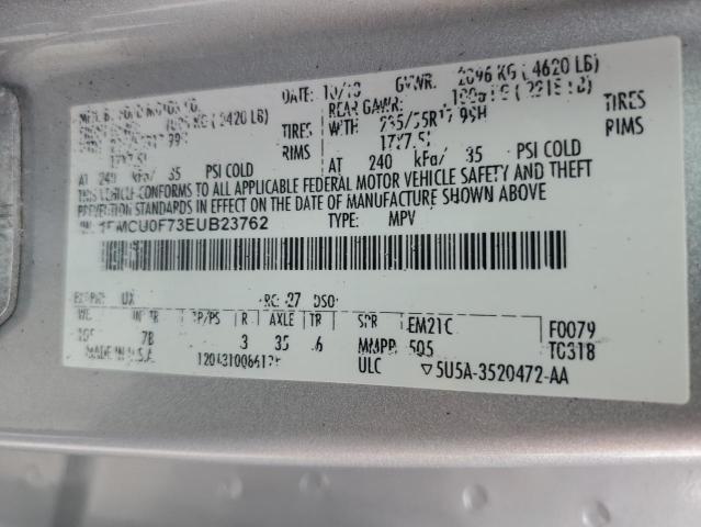 Photo 14 from auction – 2014 FORD ESCAPE S with VIN 1FMCU0F73EUB23762