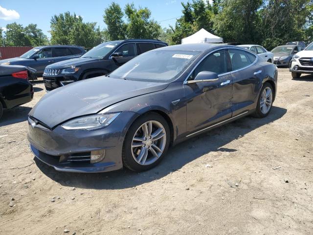 TESLA MODEL S 2015 with VIN 5YJSA1E25FF103107 - Photo from auction
