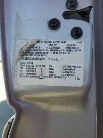 Photo 14 from auction – 2004 GMC YUKON with VIN 1GKEC13V64J184939