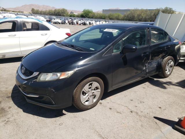 HONDA CIVIC LX 2014 with VIN 19XFB2F52EE221696 - Photo from auction