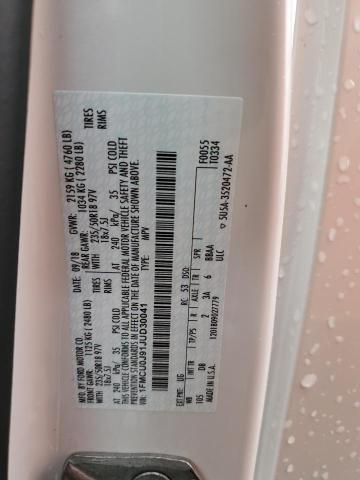 Photo 14 from auction – 2018 FORD ESCAPE TIT with VIN 1FMCU0J91JUD30041