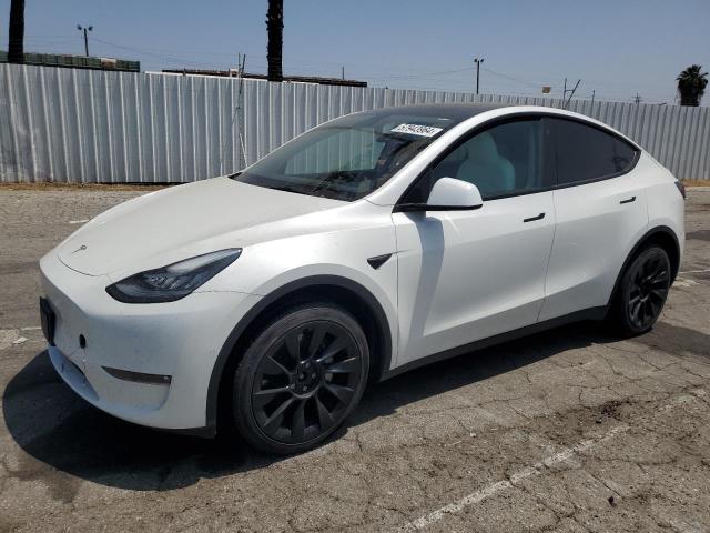 TESLA MODEL Y 2021 with VIN 5YJYGDEE9MF285167 - Photo from auction