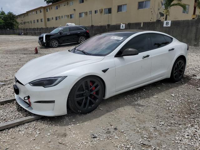 TESLA MODEL S 2023 with VIN 5YJSA1E64PF503406 - Photo from auction