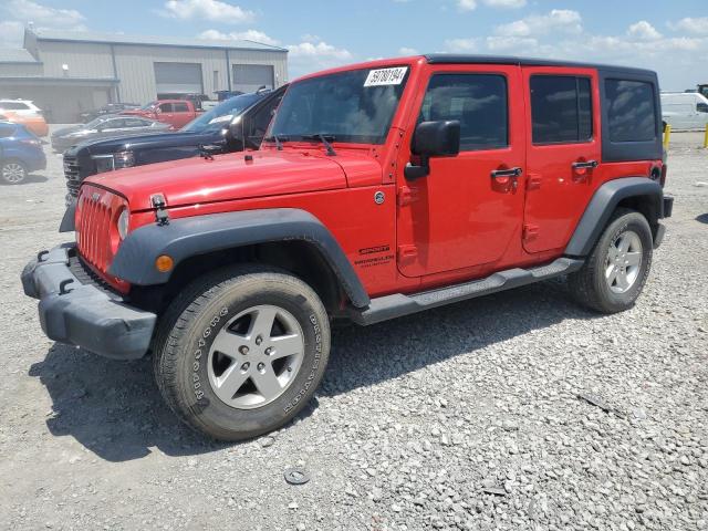 JEEP WRANGLER U 2016 with VIN 1C4BJWDG7GL347771 - Photo from auction