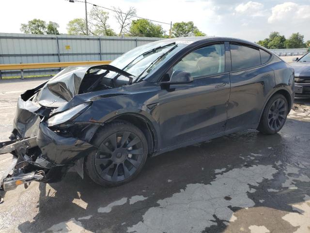 TESLA MODEL Y 2021 with VIN 5YJYGAEE9MF271977 - Photo from auction